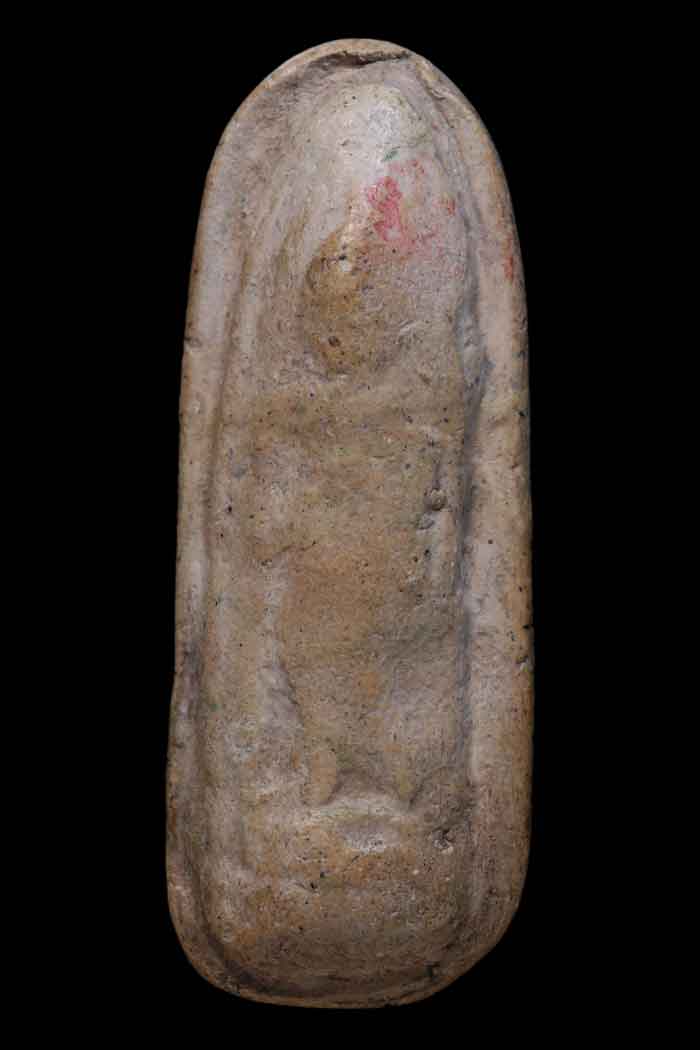 หายากมาก กับ พระลีลาหลังปิดตา หลวงปู่ภู วัดอินทร์ + ใบรับรอง ยุคต้น