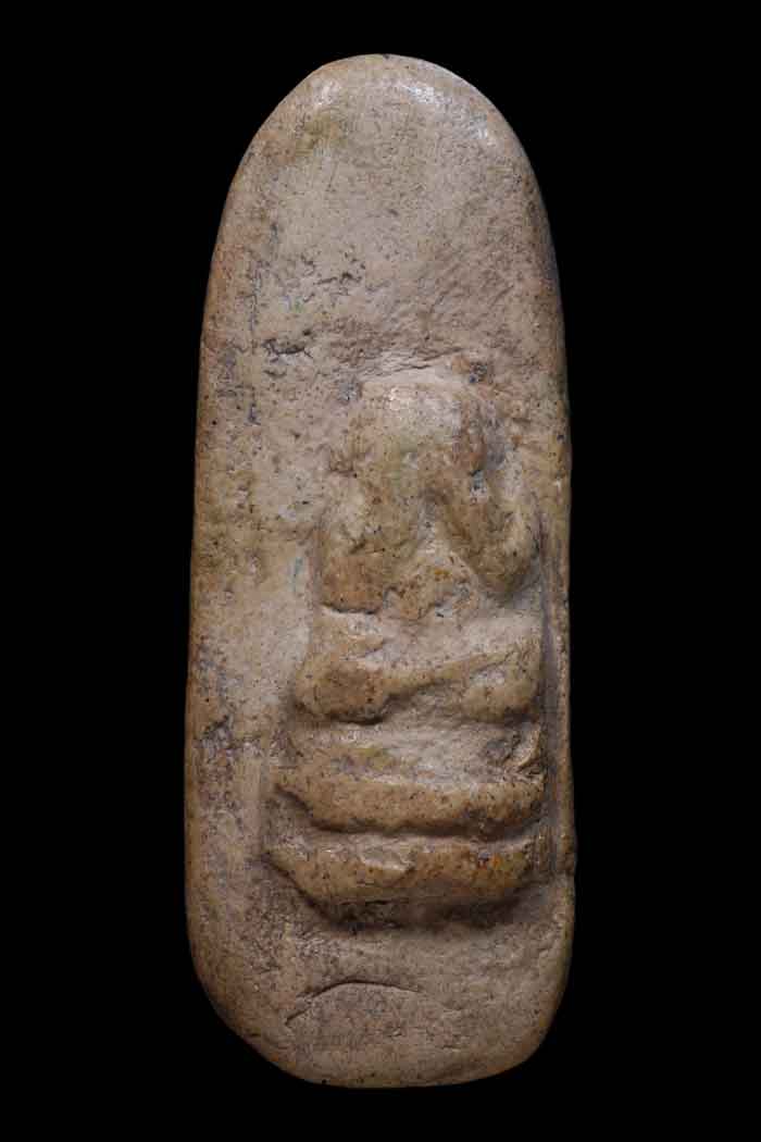 หายากมาก กับ พระลีลาหลังปิดตา หลวงปู่ภู วัดอินทร์ + ใบรับรอง ยุคต้น