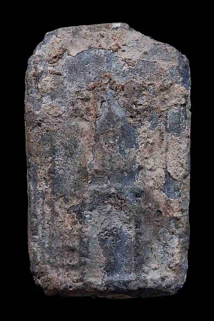 พระกรุวัดท้ายตลาด พิมพ์เจดีย์ พระสวยเดิมๆ เนื้ออย่างกับ ปิลันทร์