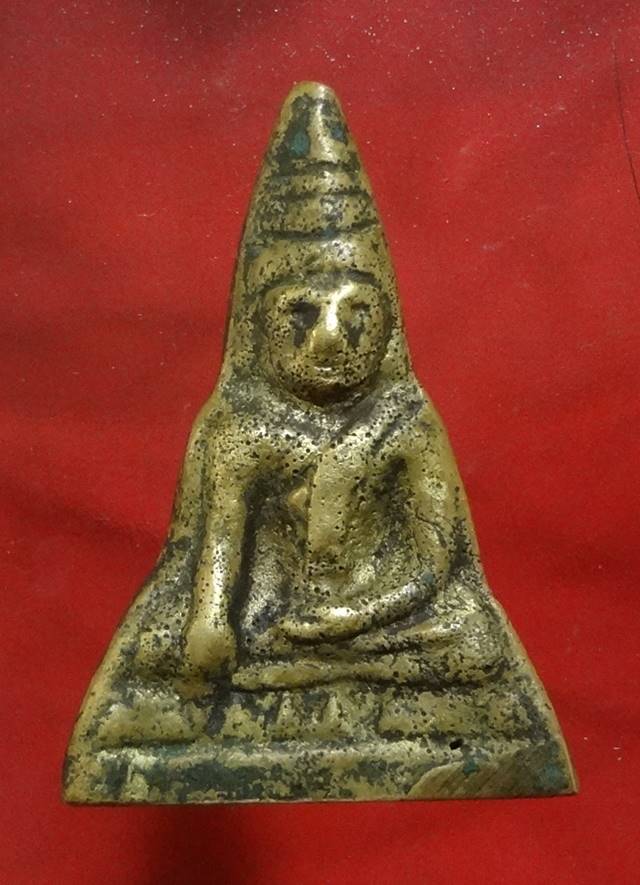  เหรียญหล่อโบราณ เนื้อทองผสม หลวงพ่อโตวัดบางพลี