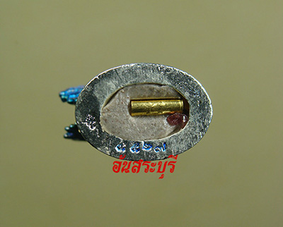 ไก่ รุ่นแรก รุ่นเงินไหลมา (ชุบเงินลงยา) หลวงพ่อรวย วัดตะโก จ.พระนครศรีอยุธยา