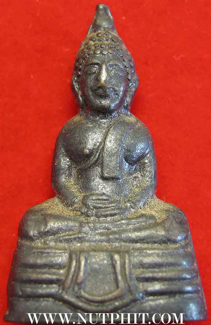 พระกริ่งพระพุทธโสธร ปี ๒๕๐๘ รมดำเดิม คราบหิ้งเต็ม ๆ เดิม ๆ+บัตรรับรองพระแท้*32