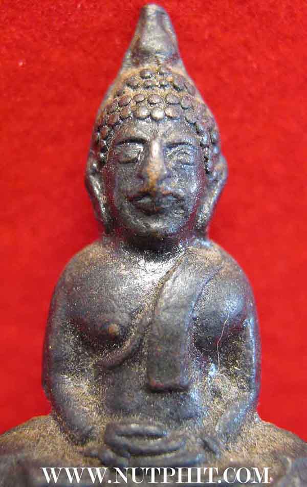 พระกริ่งพระพุทธโสธร ปี ๒๕๐๘ รมดำเดิม คราบหิ้งเต็ม ๆ เดิม ๆ+บัตรรับรองพระแท้*32