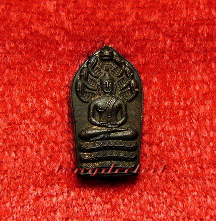 พระปรกใบมะขามโฆสปัญโญ หลวงปู่คำพันธ์ วัดธาตุมหาชัย จ.นครพนม สวยมากพร้อมกล่องเดิมค่ะ