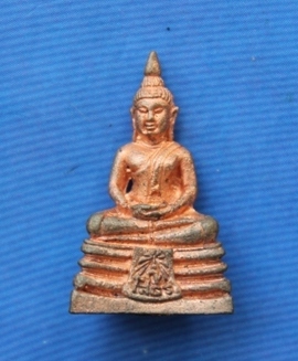 ((เคาะเดียวแดง)) รูปหล่อกริ่งหลวงพ่อโสธร ออกวัดธารพูล ปี 39