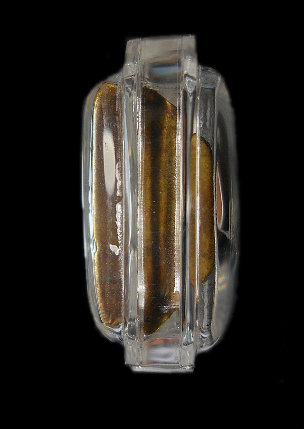 รูปเหมือนปั๊มอุดกริ่ง กริ่งดังดีไม่ติดขัดหลวงปู่เผือก วัดกิ่งแก้ว ปี 12 เนื้อทองผสม (1)