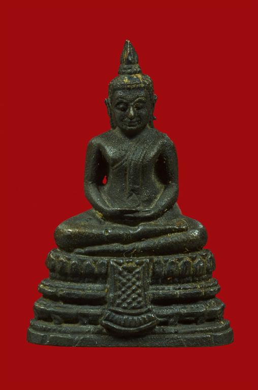 พระชัยวัฒน์ อนุสรณ์ 122 ปี พ.ศ. 2537 วัดระฆังโฆสิตาราม เนื้อนวะ พร้อมกล่องเดิม