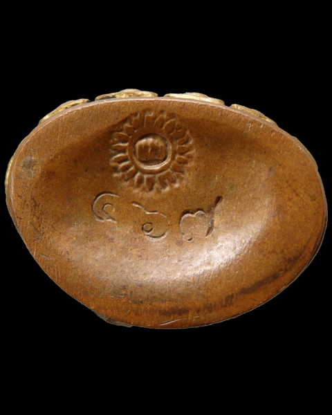 พระกริ่งพระธรรมมณี เนื้อนวะโลหะ กะไหล่ทอง หลวงพ่อแพ วัดพิกุลทอง สิงห์บุรี