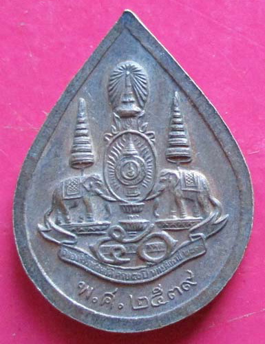 เหรียญหลวงพ่อโสธร ปีกาญจนาภิเษก เนื้อทองแดง  เหรียญที่2