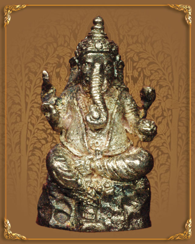 พระพิฆเนศ เนื้อเงิน ครบรอบ 50 ปี อาคเนย์ประกันภัย กล่องเดิม