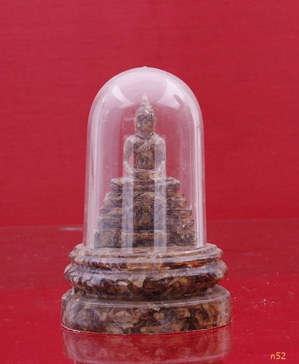 พระบูชาหลวงพ่อโสธรขนาดตั้งหน้ารถ ลายแบ็งค์