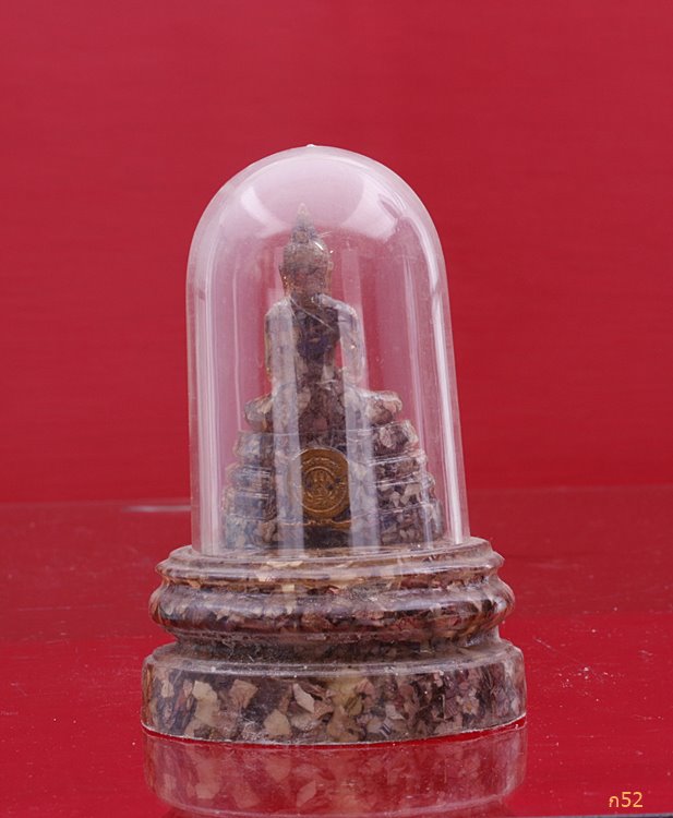 พระบูชาหลวงพ่อโสธรขนาดตั้งหน้ารถ ลายแบ็งค์