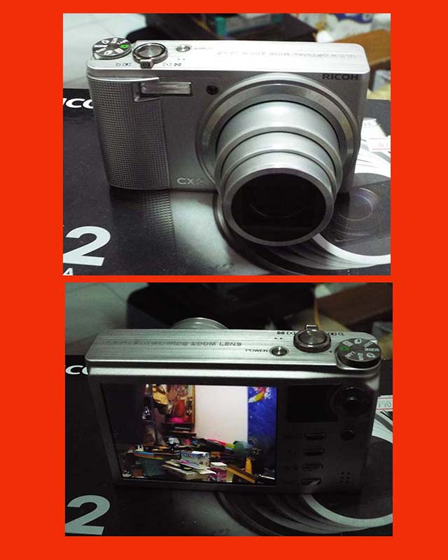 กล้อง Ricoh CX2 พร้อมใช้งาน