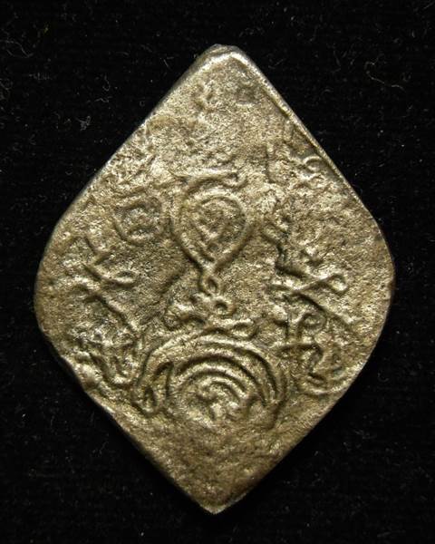 เหรียญหล่อโบราณ พระพุทธ หลังยันต์ เก่า ไม่ทราบที่