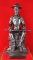 สมเด็จพระเจ้าตากสินมหาราช ขนาดบูชาหน้าตัก 5 นิ้ว ความสูง10.5 นิ้ว ฐาน 4.8 x 6 นิ้ว เนื้อทองเหลืองรมม