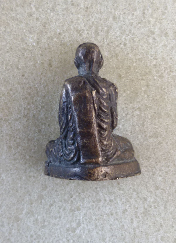 รูปหล่อโบราณ หลวงปู่สังข์ วัดน้ำเต้า รุ่นแรก ปี ๒๕๑๘