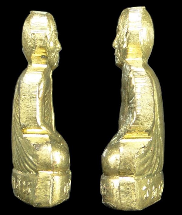 รูปเหมือนปั๊มรุ่นแรกหลวงพ่อทรง วัดศาลาดิน อ่างทอง 