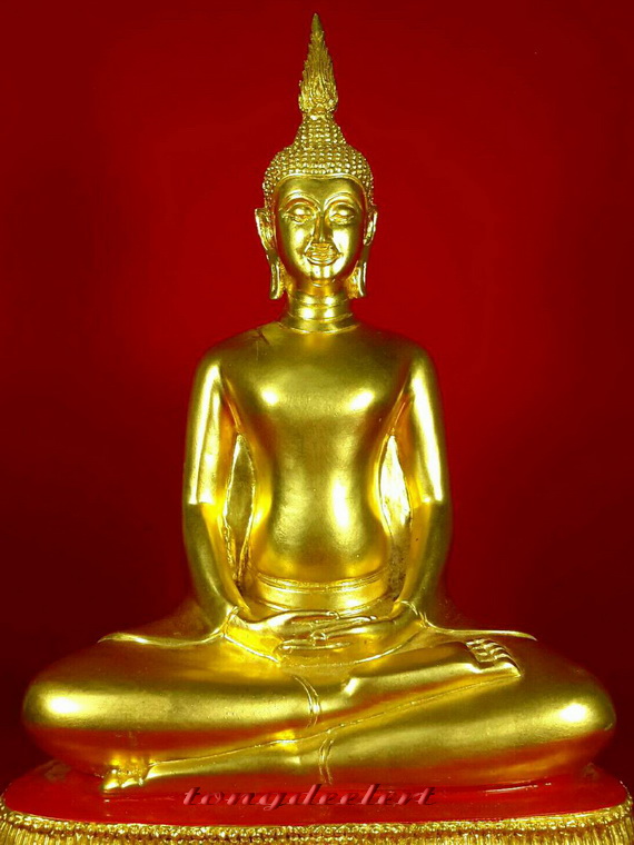 พระบูชาพระร่วงโรจนฤทธิ์ประจำวันพฤหัสบดี(ปางสมาธิ) วัดพระปฐมเจดีย์ จ.นครปฐม หน้าตัก 7 นิ้ว สวยมากค่ะ