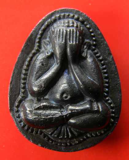 เคาะแรกแดง...พระปิดตามหาลาภ เนื้อเมฆพัด...หลวงพ่อไสว วัดปรีดาราม / ไม่มีกล่อง