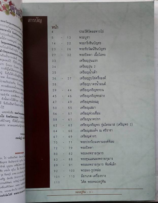 หนังสืออมตวัตถุมงคลยอดนิยม ลป.ทิม เคาะเดียวแดง