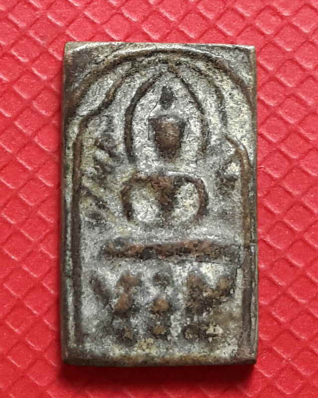 พระชินตะกั่ว หลวงปู่ศุข ลงกรุเขาจอมคีรีนาคพรต นครสวรรค์ ปี 2461