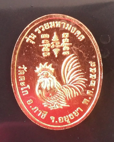 เหรียญรวยมหามงคล(2เหรียญ) หลวงพ่อรวย วัดตะโก จ.อยุธยา