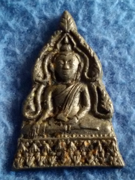 เหรียญหล่อพระพุทธชินราช หลวงพ่อโม วัดสามจีน กรุงเทพฯ พ.ศ. 2457