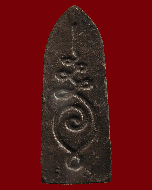 พระพุทธประจำวัน เนื้อดินเก้าบัง " หลวงปู่คำพันธ์ วัดธาตุมหาชัย " นครพนม ปี 2533 สุดยอดของดี หายาก