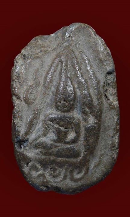 พระกรุจุฬามณี พิมพ์ ฤษีเปลวเพลิง หลัง นางข้างอุ