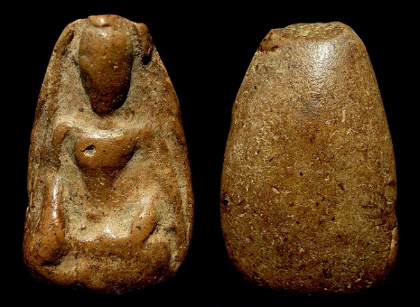 พระถ้ำเสือกรุเก่า พิมพ์ใหญ่ กรุวัดถ้ำเสือ ยอดนิยม สุพรรณบุรี 