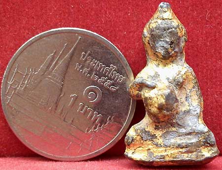 *พระกรุวัดเชิงท่า นนทบุรี เนื้อชิน สนิมแดง(2)*