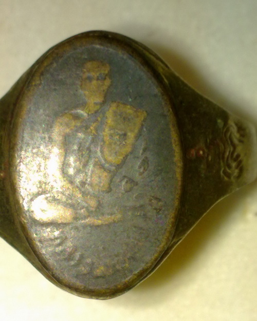 แหวนลงถม หลวงพ่อแพ วัดพิกุลทอง สิงห์บุรี