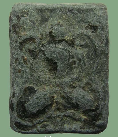 หลวงปู่ทอง วัดราชโยธา เนื้อชินตะกั่วลงลักเก่า 