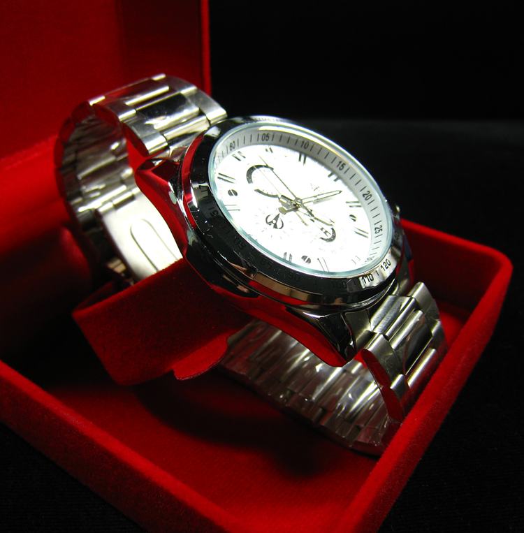 นาฬิกา สำหรับสุภาพบุรุษ DEBOR แท้มือหนึ่ง สาย STAINLESS STEEL