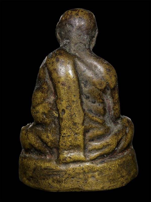 หล่อโบราณพ่อท่านคล้าย หลังคู้ ปี 2503 พิมพ์หนังสือเต็ม