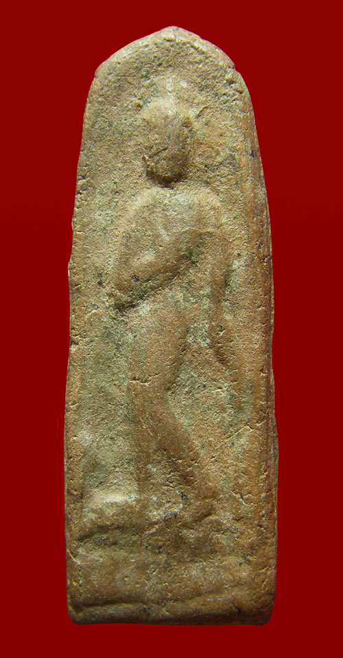 พระสรรค์ยืนลีลา(เนื้อดิน) ชัยนาท