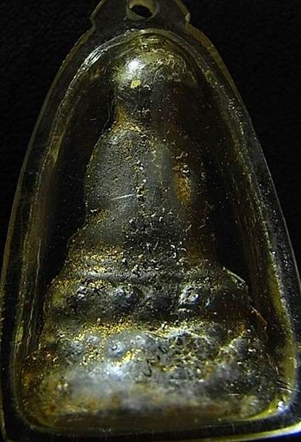 พระรัตนโกสินทร์ ยุคต้น เนื้อชินตะกั่ว  เลี่ยมพร้อมใช้