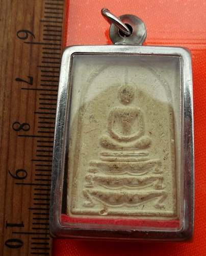 เริ่ม 10 บาท กับ พระสมเด็จหลวงพ่อเกลื่อน (พระครูนิพัทธ์ธรรมรัตน์) วัดรางฉนวน อ่างทอง ปี๒๕๓๗  …BB60