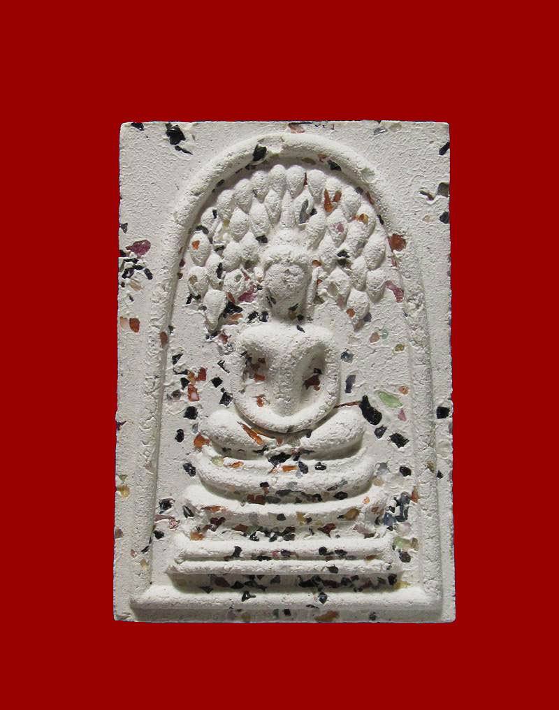 สมเด็จพิมพ์ปรกโพธิ์ โรยพลอย ปี 12 วัดราชนัดดา (หลวงพ่อกวย)