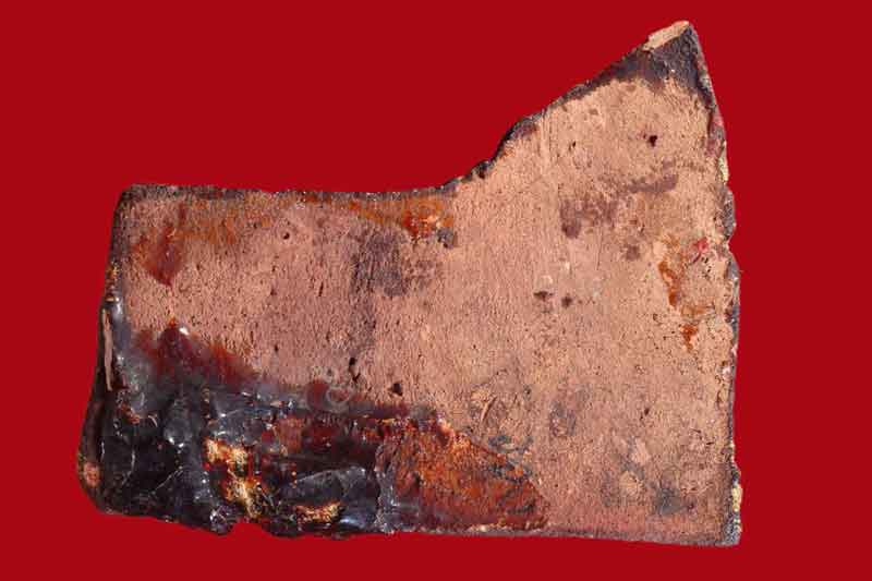 พระโคนสมอ พิมพ์ไสยาส ลงรักปิดทองเดิม สภาพสวยมากๆ พิเศษมีครั่งติดข้างหลัง