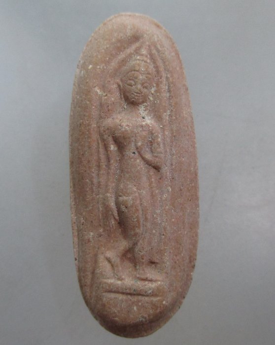 20 บาท พระลีลา รุ่นเทิดพระเกียรติฯ วัดชุมพลฯ จ อยุธยา ปี๓๙ (เนื้อหลังคาพระอุโบสถ ๓๖๖ปี) 2