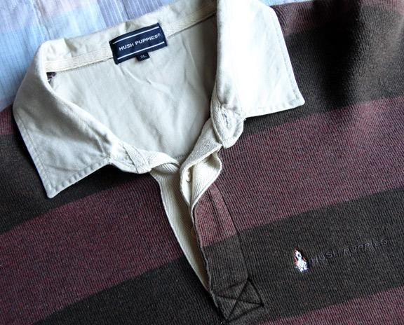 เสื้อโปโลแขนยาว แบรนด์ดัง Hush Puppies ของแท้ /ซื้อในห้างมาตอน SALE แล้วก็ยังเกือบสามพัน