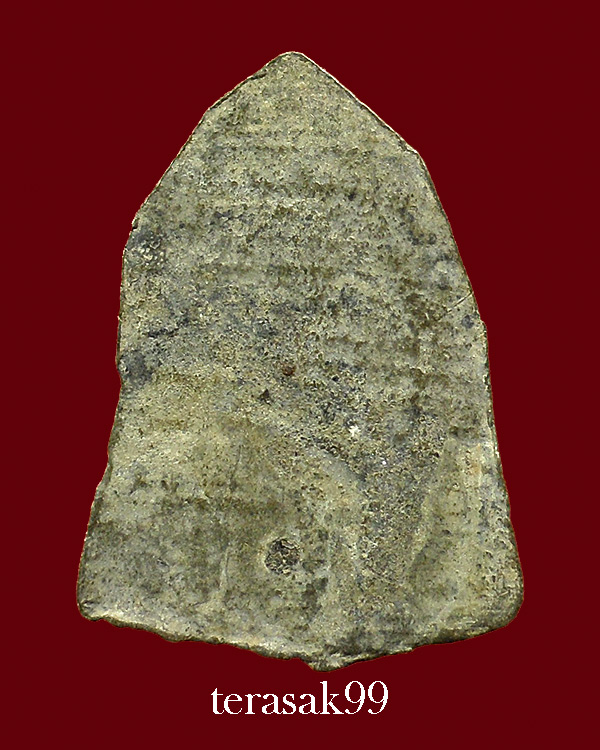 พระกรุวัดเพชร พิมพ์ป่าเลไลย์ เนื้อชินเงิน จ.สระบุรี ราคาเบาๆ