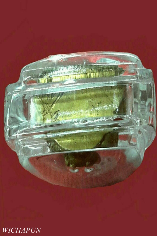 พระกริ่ง ร.ด. ปี13 เจ้าคุณนรฯ อิฐานจิตปลุกเสก สภาพสวย เลี่ยมพร้อมใช้