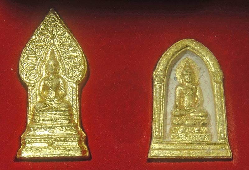 พระนิรันตราย พระไพรีพินาศ วัดบวรนิเวศวิหาร ปี 2535 กล่องเดิม