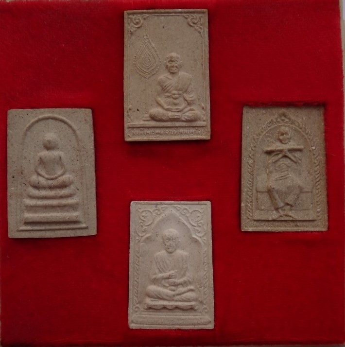 สมเด็จย้อนยุค  วัดอินทรวิหาร ปี32 4องค์ เคาะเดียว130