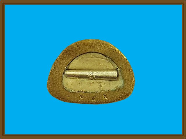 ***พระสีวลีจกบาตรลอยองค์ รุ่น "ไหว้ครู ๒๕๕๔" เนื้อทองฝาบาตร ครูบากฤษณะ อินทวัณโณ ***