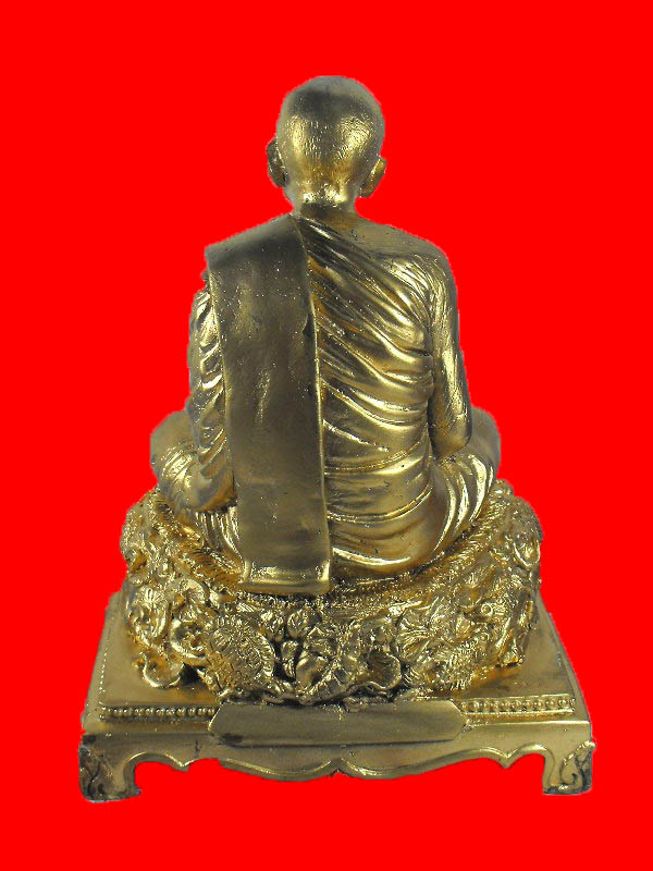 พระบูชา หลวงปู่ทิม วัดละหารไร่"รุ่นปี2537"..ปิดทอง(กรรมการ) หน้าตัก5.5"