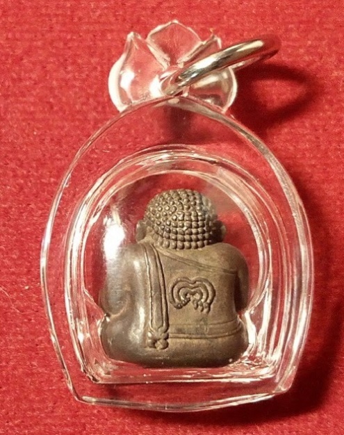 พระสังกัจจายลอยองค์ เนื้อนวะ หลวงพ่อแพ วัดพิกุลทอง ปี35 ตอกโค๊ตใต้ฐาน...เคาะเดียวแดง...