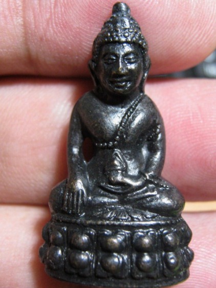 พระกริ่งโสฬส มปร.เนื้อทองเหลือง ปี2515 วัดราชประดิษฐ์ กรุงเทพฯ หลวงปู่ทิม ปลุกเสก สภาพพอสวย